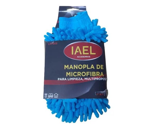 GUANTE MANOPLA DE PAÑO MICROFIBRA